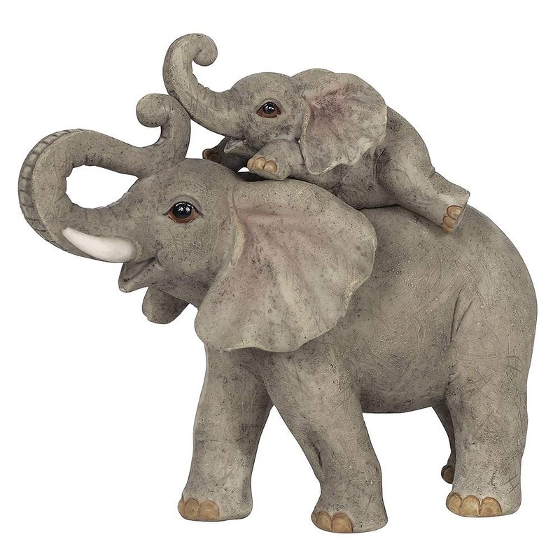 Something Different FO_66338 Mother and Baby Ornament | Elephant Adventures