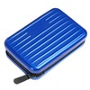 LOUEBICA Credit Cards Holder for Women RFID Blocking Aluminum Zipper