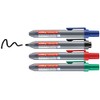 edding 12 Retract whiteboard marker - black, red, blue, green