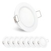 Obeaming 8 Pack 12 Volt LED Puck Light 2.75” RV
