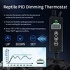 REPTI HOME Reptile Light Fixture with Dimming Thermostat, 8.5 Inch