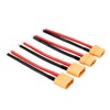OliYin 2pairs XT90 Plug XT-90 Male Female Connector Silicone Wire