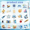 100 PCS Cruise Travel Stickers, Nautical Stickers, Travel Stickers for