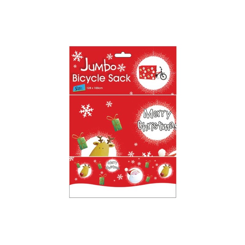 Tallon Christmas Bike Sack, Red, 9935