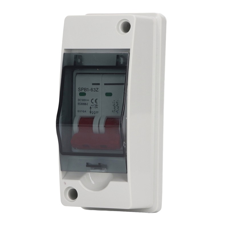 PV Solar Disconnect Switch Photovoltaic Circuit Isolator Miniature RV Breaker