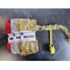 Very Long Christmas Tinsel in Red, Gold Or Silver, 50