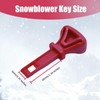 Caalii 2Pack 951-10630 Snowblower Key Compatible with 07500111 731-05632 751-10630