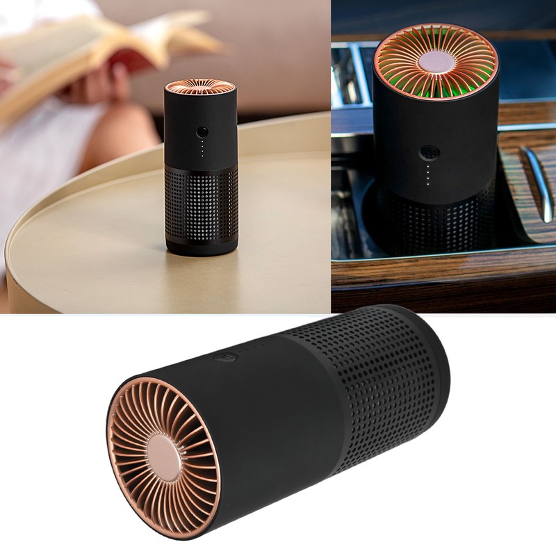 USB Air Purifier Mini Desktop Negative Ion Odor Removal Purifier
