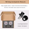 2pcs 6MM M6 X1.5 Motorcycle Swing arm Sliders Spools CNC