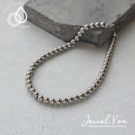 JewelVOX Women's Necklace, Surgical Stainless Steel, Short, Ball Chain, Hypoallergenic, Adult, Fashionable