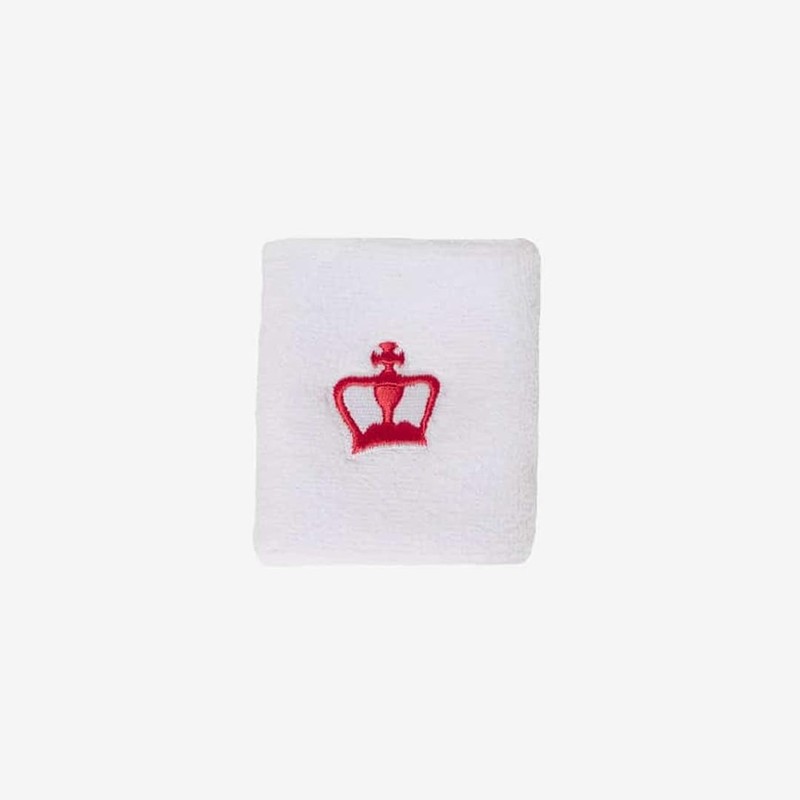 Black Crown - Muñequera Chica Blanca - Muñequera Deportiva
