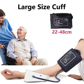 IndoTeam Large Blood Pressure Cuff (22–48cm) – 9-19 inch Blood Pressure Monitors Large Cuff for Bigger Upper Arms – Digital Machine BPM Larger Cuffs for Adult Big Upper Arm