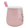 Ebros Gift Pastel Pink Whimsical Unicorn Rainbow Shooting Star Mug
