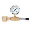 DIN477 1.5m Black Soda Hose with 3000psi pressure gauge Kit