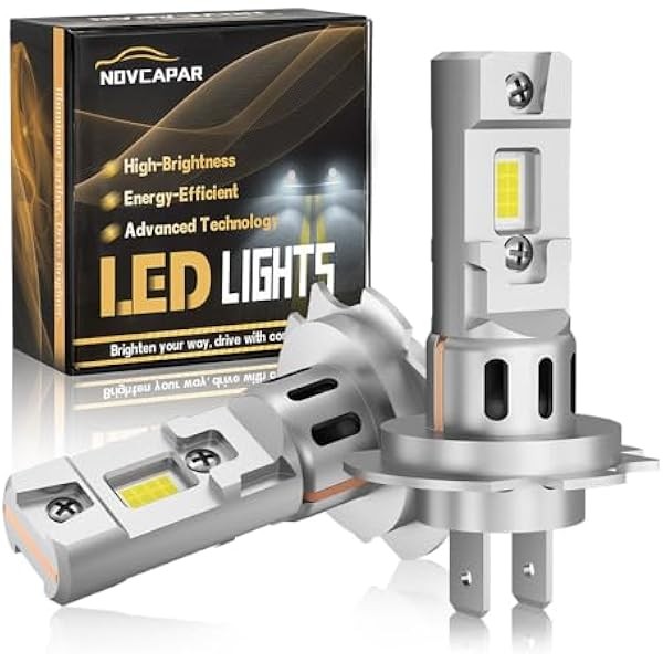 H7 LED Blubs 30000LM Super Bright, High and Low Beam,