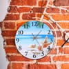 jojofuny Clock Movement Mechanism Replacement Kit with Walnut Wood Hands
