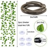 QUOZUO Reptile Tank Accessories Plants Vines and Flexible Reptile Artificial