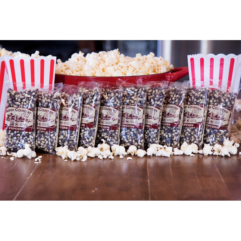 Amish Country Popcorn | 10 (4 Oz Bags) Midnight Blue