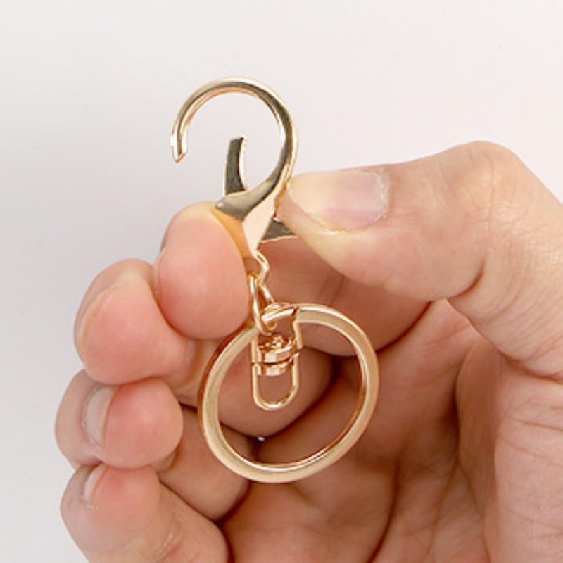 HappyHome Nascan Gold Set of 15 Accessories Parts Key Chain