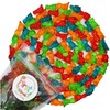 FirstChoiceCandy 3D Rainbow Juicy Gummy Candy (3D Dinosaur, 2 Pound