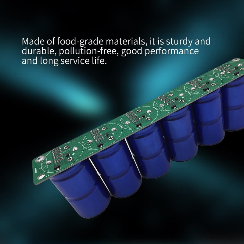 Uadme Super Farad Capacitor, 6pcs/Set 16V 83F Super Farad Capacitor