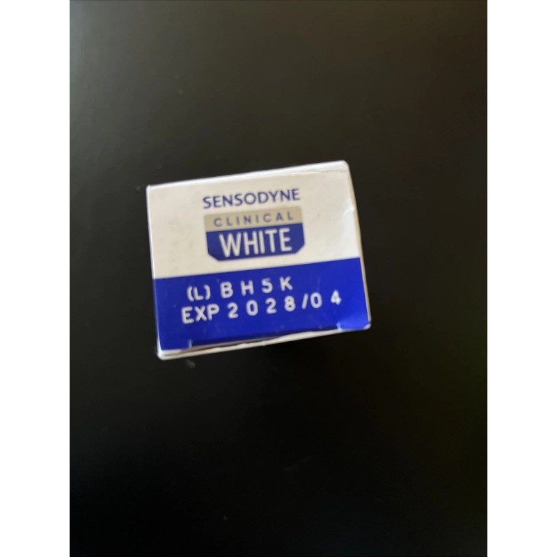 Sensodyne Clinical White Toothpaste for Sensitive Teeth 3.4 oz Enamel