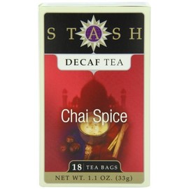 Stash Tea Decaf Chai Spice Tea, 18 Count Tea Bags (Pack of 6) by Stash Tea
