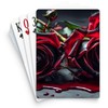 CafePress Gothic Roses Standard Size Playing Cards