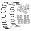 Catkio Sofa replacement Springs,2 PCS 20" Spring with 8 PCS