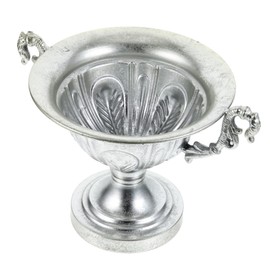 GANAZONO Decorative Iron Art Flower Vase Vintage Metal Planter for Dried Floral Arrangements Rustic for Home Decor and Wedding Centerpieces