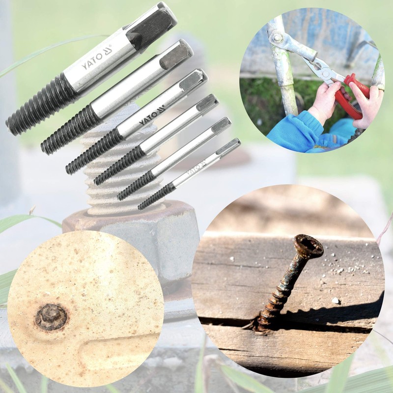 Yato Screw Extractor 6 Piece Set