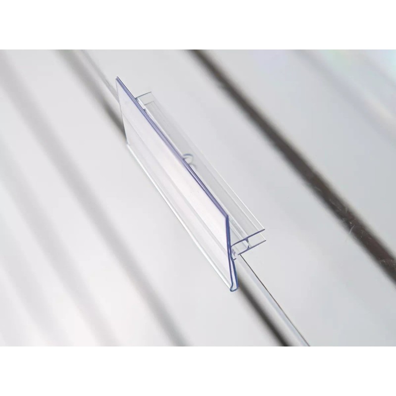 Exhivit Porta Precio P/ Cristal, Preciador Individual 50pzs