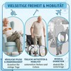 5 Urine Leg Bags 750 ml with 45 cm Hose