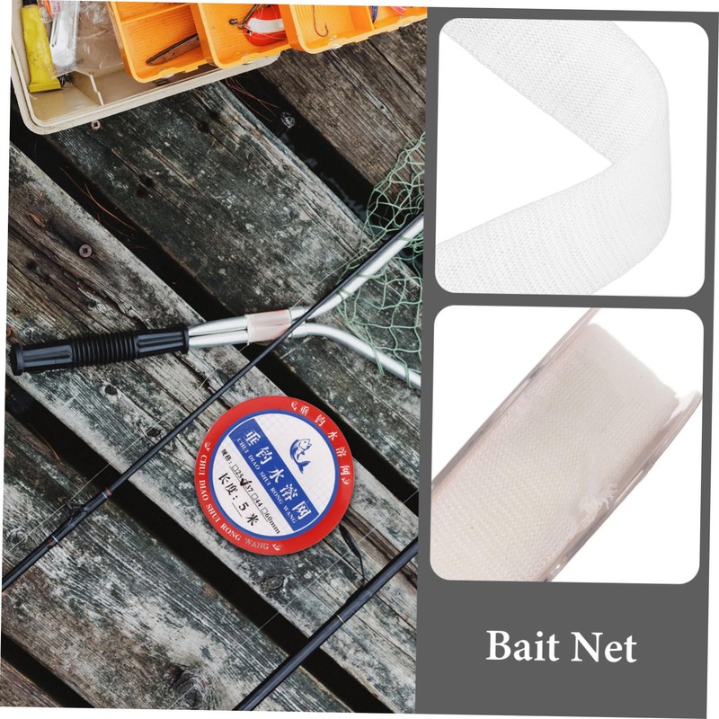 BESPORTBLE 1 Roll Multi Function Water Soluble Bait Net Compact