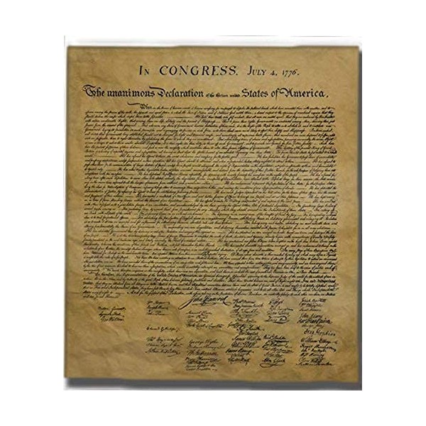 Our Amendments The Declaration of Independence, True to it's Original