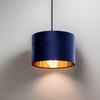 CGC Lighting CGC Lighting Modern Velvet 30cm Drum Ceiling Lamp
