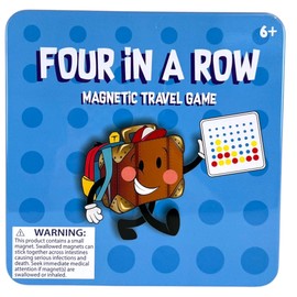Goplay Magnetic Four in a Row, Black