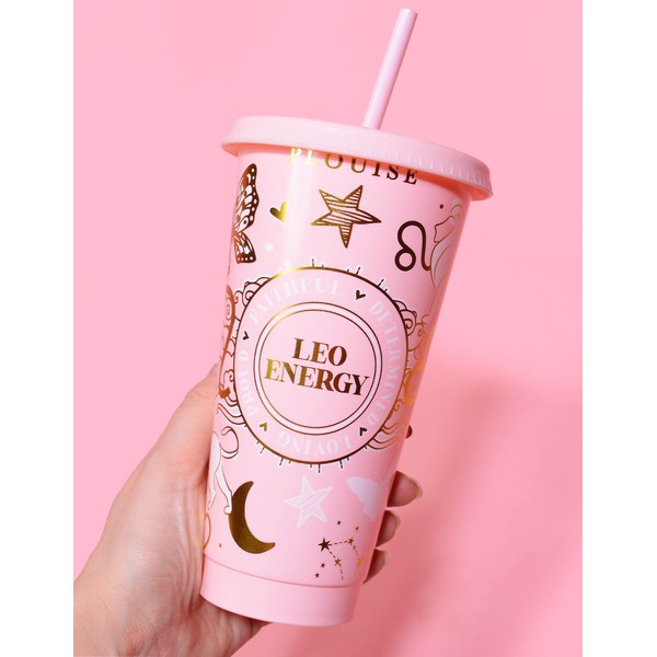 P.Louise Sippin With The Signs Horoscope Cup, Aquarius