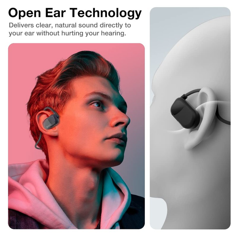 Purity Air Open Ear Headphones - True Air Conduction Wireless