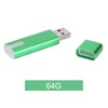 Flash Drive Portable Green U Disk Large Storage Stick with