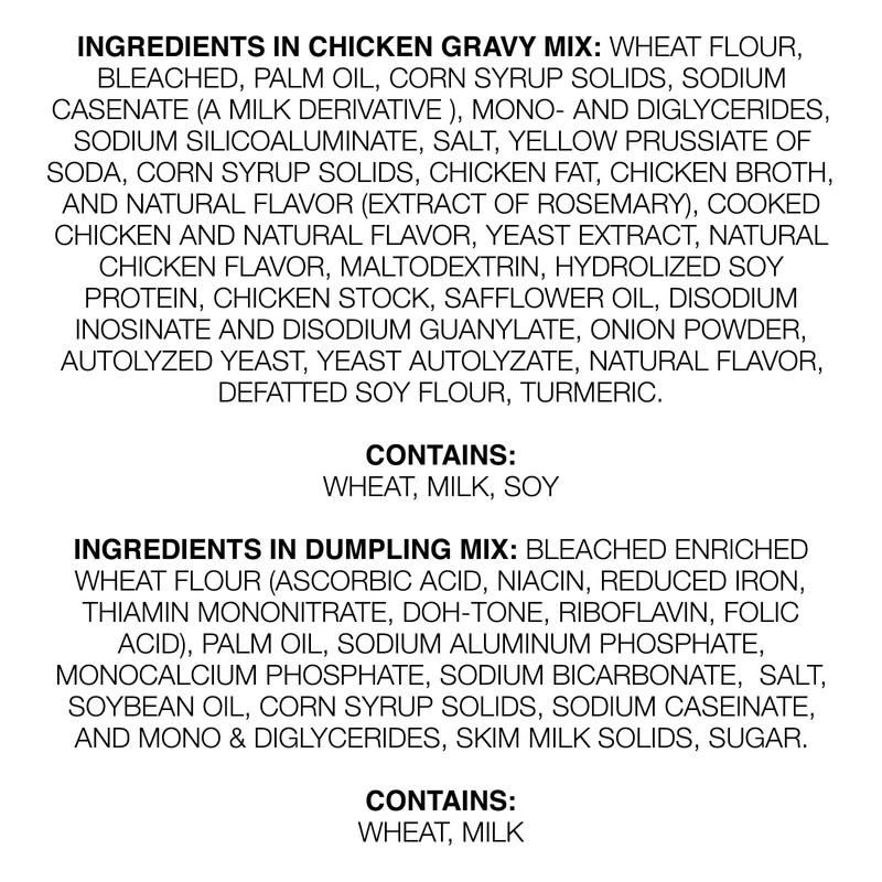 Starvin' Arvin's Chicken N’ Dumpling Mix, 8 oz, Pack of