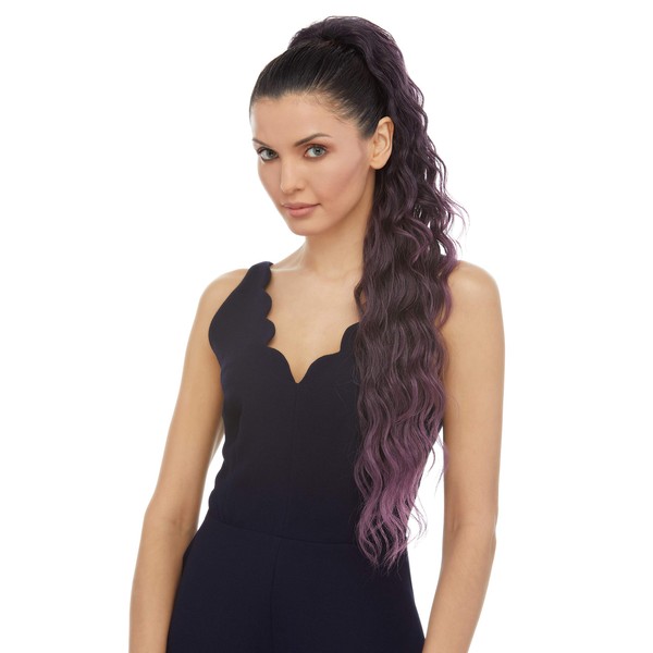 Essence Ponytail Color 2 Darkest Brown - Sepia Wigs Up