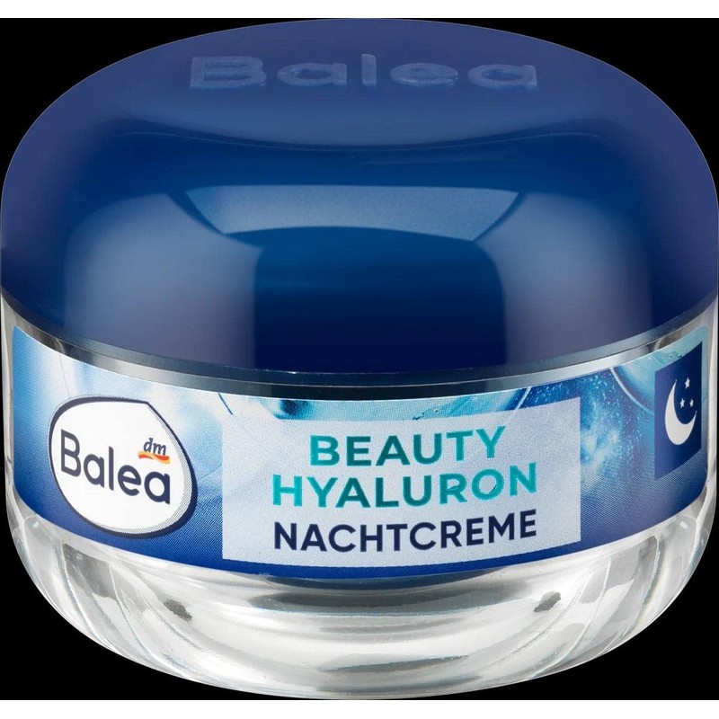 Balea Anti Falten Nachtcreme Beauty Hyaluron, 50 ml