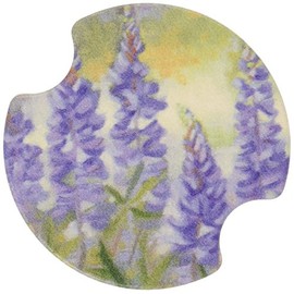 Thirstystone Bluebonnets Car Cupholder Coaster, 2-Pack