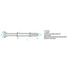 Design61 50 x Nail Dowels 6 x 60 mm with