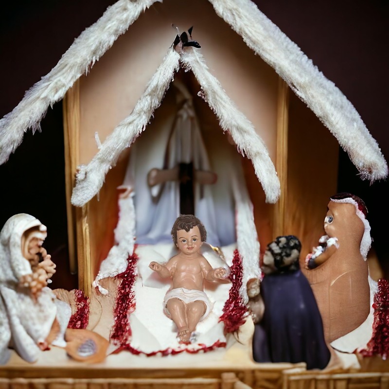 Venerare 10-Inch Baby Jesus for Christmas Nativity | Infnat Jesus