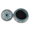 Incense Burner Ceramic Colour Enamel Exquisite Pattern Retro Incense Cone
