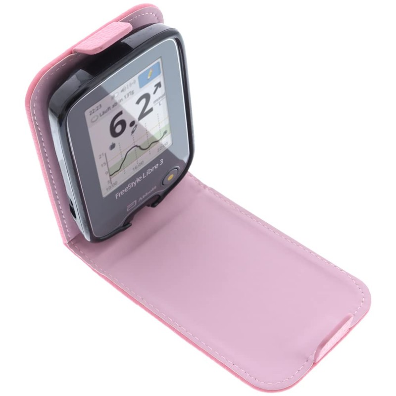 foto-kontor Case compatible with Abbott Freestyle Libre 3 Flip Style