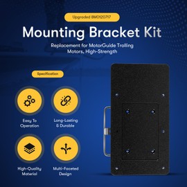 8M0120717 Xi Series Quick-Release Mounting Bracket Kit Replace for MotorGuide Trolling Motors Xi3 Xi5 Trolling