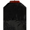 VATPAVE Mens Summer Jacquard Regular Fit Shirts Casual Button Down